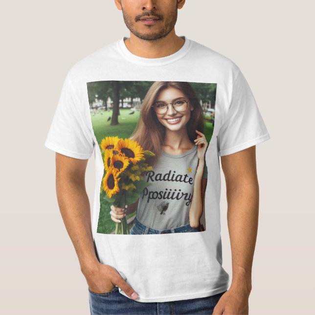 Camiseta Irradiando positividad (Frente)