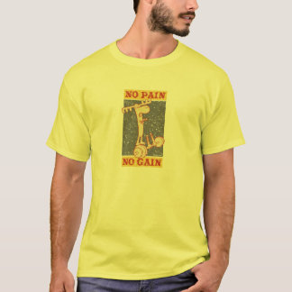 Camiseta Irregular nenhuma dor nenhum ganho
