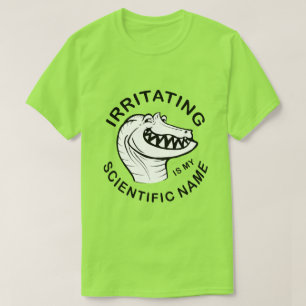 Camiseta Irritator Trollface (texto)