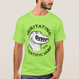 Camiseta Irritator Trollface (texto)