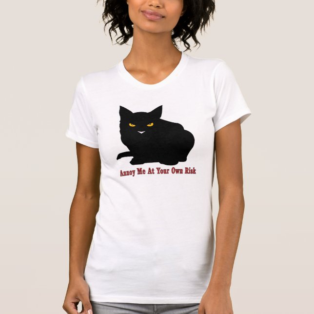 Camiseta Irrite-me gato (Frente)