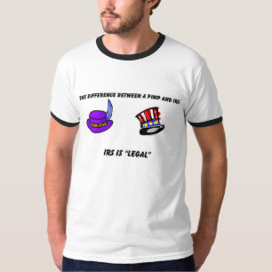 CAMISETA IRS E UM PROXENETA