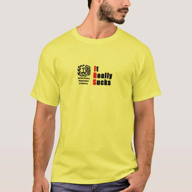 Camiseta IRS: Suga realmente (Frente)