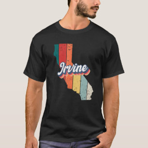 Camiseta Irvine City Retro Vintage Hometown California