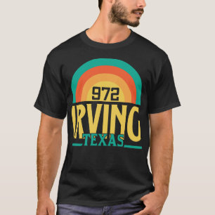 Camiseta Irving Texas Area Code 5