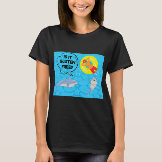 Camiseta Is It Gluten Free Funny Shark Lover