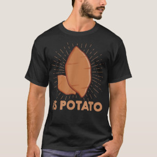 Camiseta Is Potato As Seen On Late Night Television Funny F