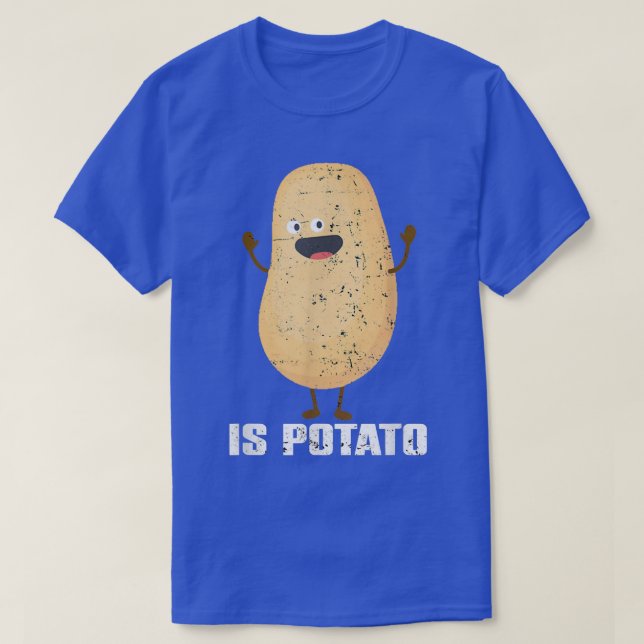 Camiseta Is PotatoAs Seen On Late Night Television 441 (Frente do Design)