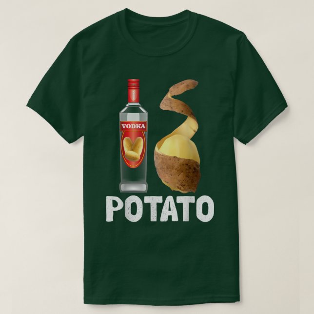 Camiseta Is PotatoAs Seen On Late Night Television Funny Jo (Frente do Design)