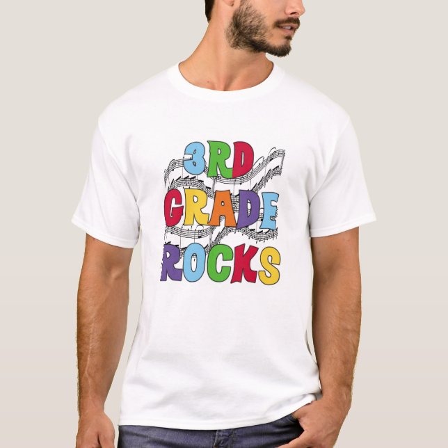 Camiseta Îs rochas multicoloridos da categoria (Frente)