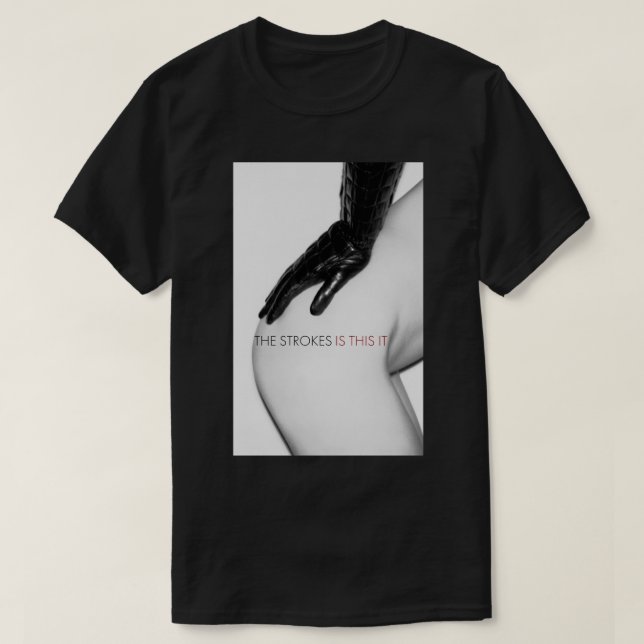 Camiseta Is This It Strokes Poster.png (Frente do Design)