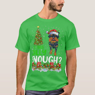 Camiseta Is This Jolly Enough Brussels Griffon Dog Christma