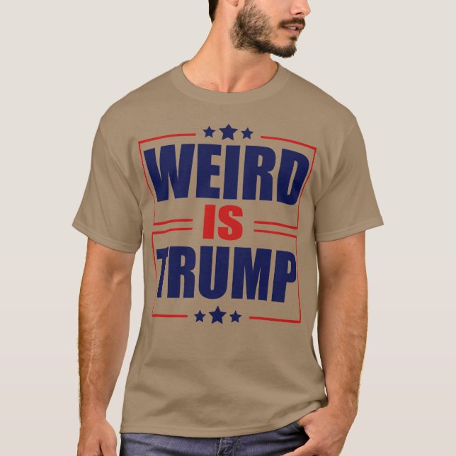 Camiseta Is Weird Minimalist Word (Frente)