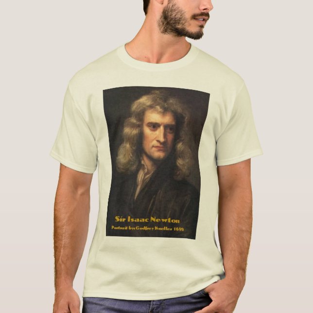 Camiseta Isaac Newton (Frente)
