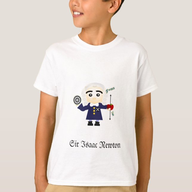 Camiseta Isaac Newton (Frente)