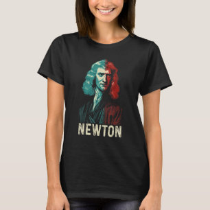Camiseta Isaac Newton Físico Física Astronomia 2
