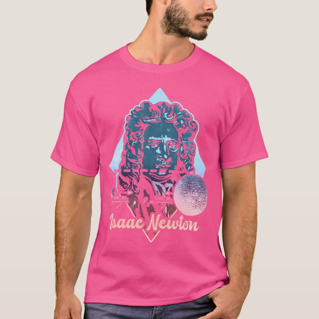 Camiseta Isaac Newton Gravitation Physicist Physics Science (Frente)