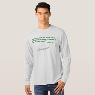 Camiseta Isaiah 1:17 T-shirt