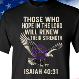 Camiseta Isaiah 40:31 - Christian