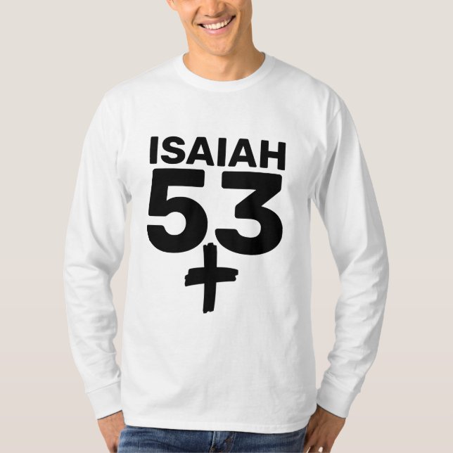 CAMISETA ISAIAH 53, CRISTÃOS MESSIÂNICOS (Frente)