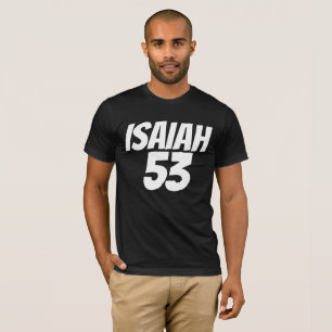 Camiseta ISAIAH 53 Judeu messiânico, T-shirts cristãs