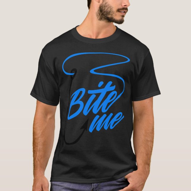 Camiseta Isca de anzol de pesca (Frente)