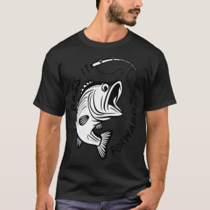 Camiseta Isca de Pesca Anúncios em Papel Jornal Antigo
