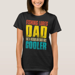 Camiseta Isca de pesca para homens Pai Como um pai normal,