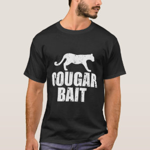 Camiseta Isca de Puma Presente Engraçado Caça de Puma Pesca