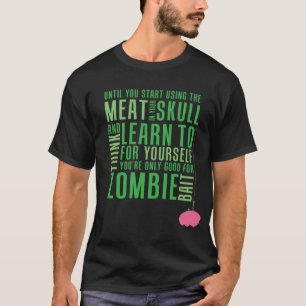 Camiseta Isca do zombi (carne escura)