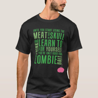 Camiseta Isca do zombi (carne escura)