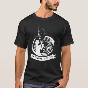 Camiseta Isca Mestra Gancho de Pesca - Presente Engraçado p
