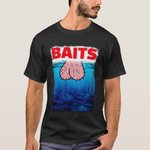 Camiseta Isca Nozes Humor Adulto Divertido Paródia de Pesca
