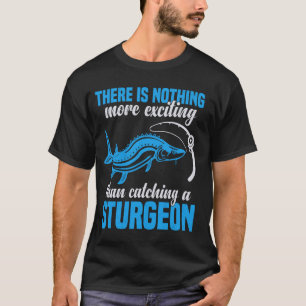 Camiseta Iscador Esturjão Isca Pescador Pesos Linha Esturjã