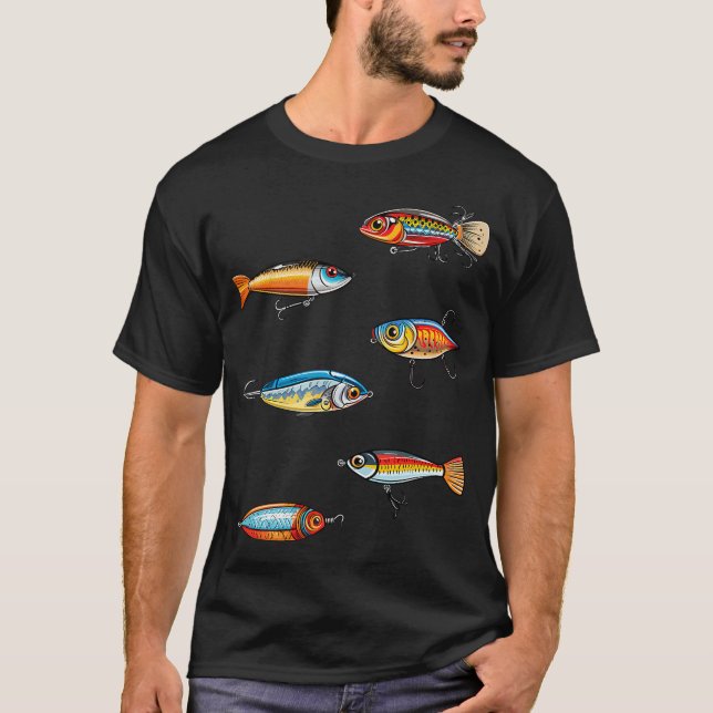 Camiseta Iscas de Pesca (Frente)