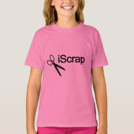 Camiseta iScrap, t-shirt do álbum de recortes