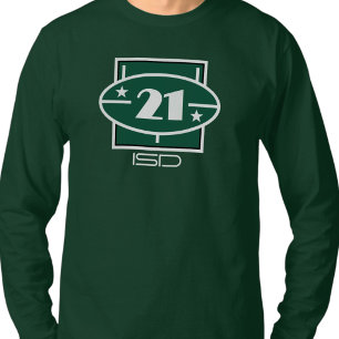 Camiseta ISD 21 Unisex Long Sleeve Number T-Shirt