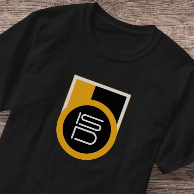 Camiseta ISD Black Gold Retro Streetwear Urban  (Criador carregado)