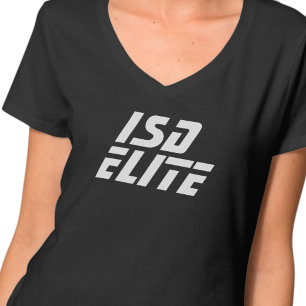 Camiseta ISD Elite Womens Basic V Neck