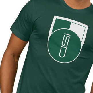 Camiseta ISD Logotipo Verde e Branco Streetwear