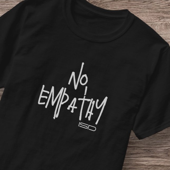 Camiseta ISD No Empathy Retro Streetwear Fit T-Shirt (Criador carregado)