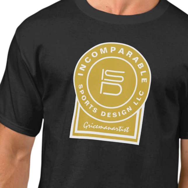 Camiseta ISD Unisex Metalic Gold T-Shirt (Criador carregado)