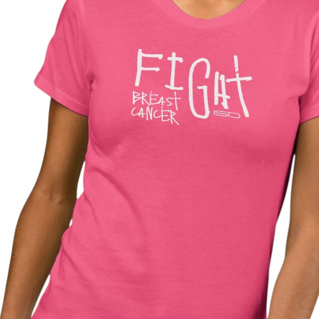 Camiseta ISD Women's Fight Breast Cancer T-Shirt (Criador carregado)