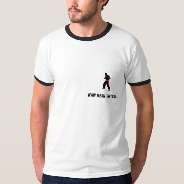 Camiseta ISE e um saco das microplaquetas (Frente)