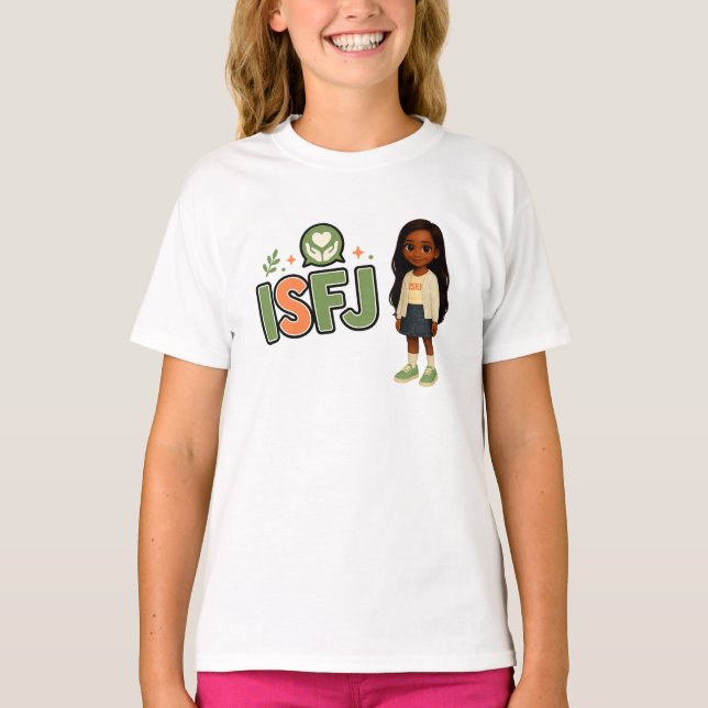 Camiseta ISFJ — A Guardiã da Harmonia (Frente)