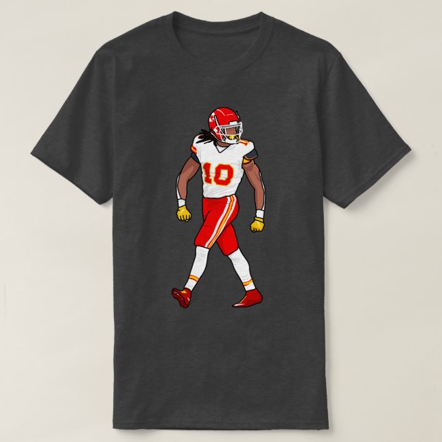 Camiseta Isiah, a correr de volta (Frente do Design)