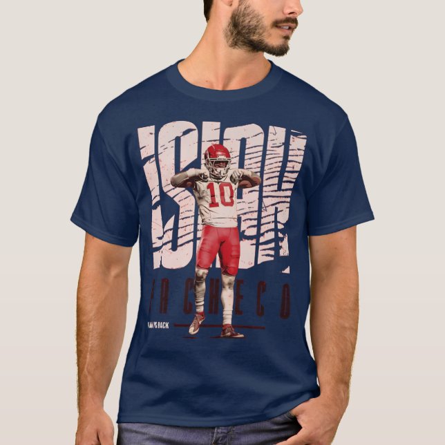 Camiseta Isiah Pacheco Kansas City Pose (Frente)