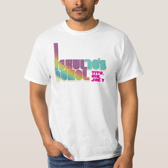 Camiseta Iskul retro Bukol (Frente)