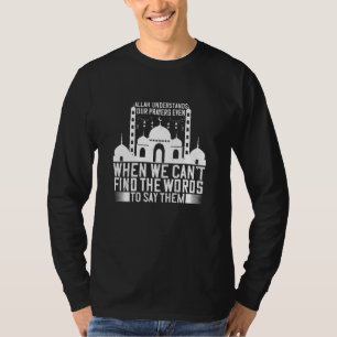 Camiseta Islã - Alá Entende Nossas Orações