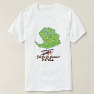 Camiseta isla de la juventueem Cuba